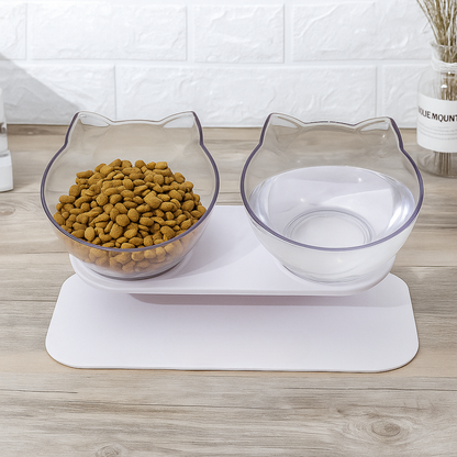 PurrLov™ Orthopedic Anti-Vomiting Cat Feeder